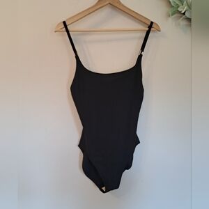 Cherokee Vintage Black One Piece Swimsuit Size 10